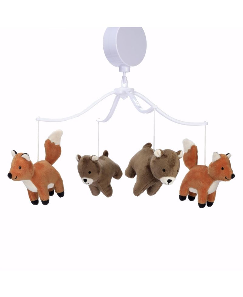 Sleepytime Musical Velour Crib Mobile