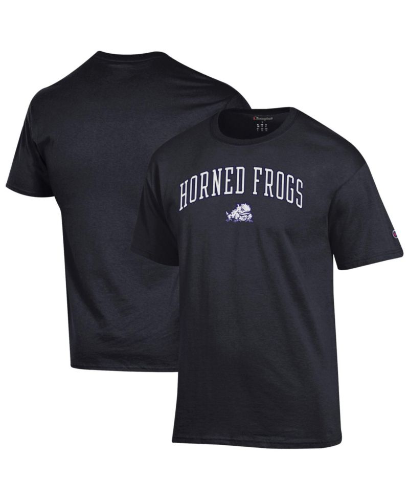 Men's Purple TCU Horned Frogs Arch Over Logo T-Shirt