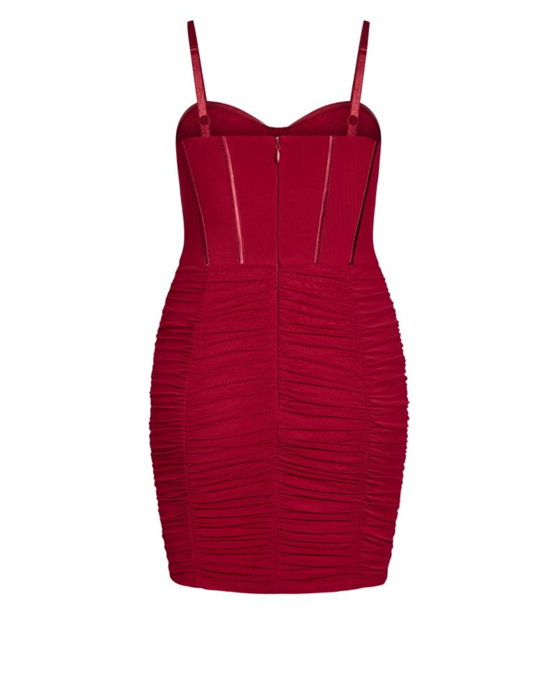 Women's Plus Size Girly Mesh Dress