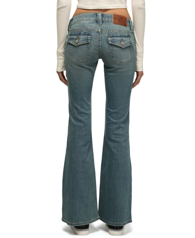 Women's Low-Rise Flare Jeans
