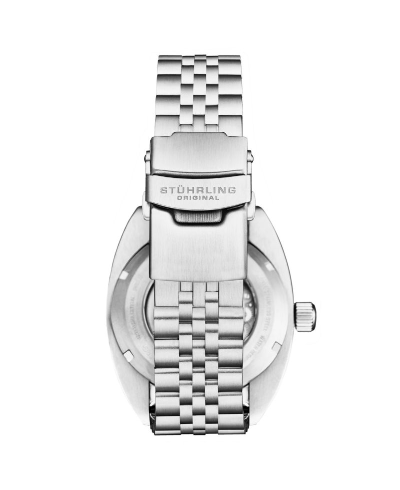 Men s Depthmaster Heritage 1008 45mm Swiss Automatic Diver Watch, Tonneau Case, Exhibition Caseback, Stainless Steel Bracelet, 200M WR