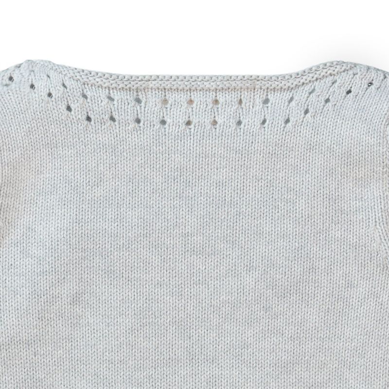 Baby Girls Hope and Henry Pointelle Detail Sweater