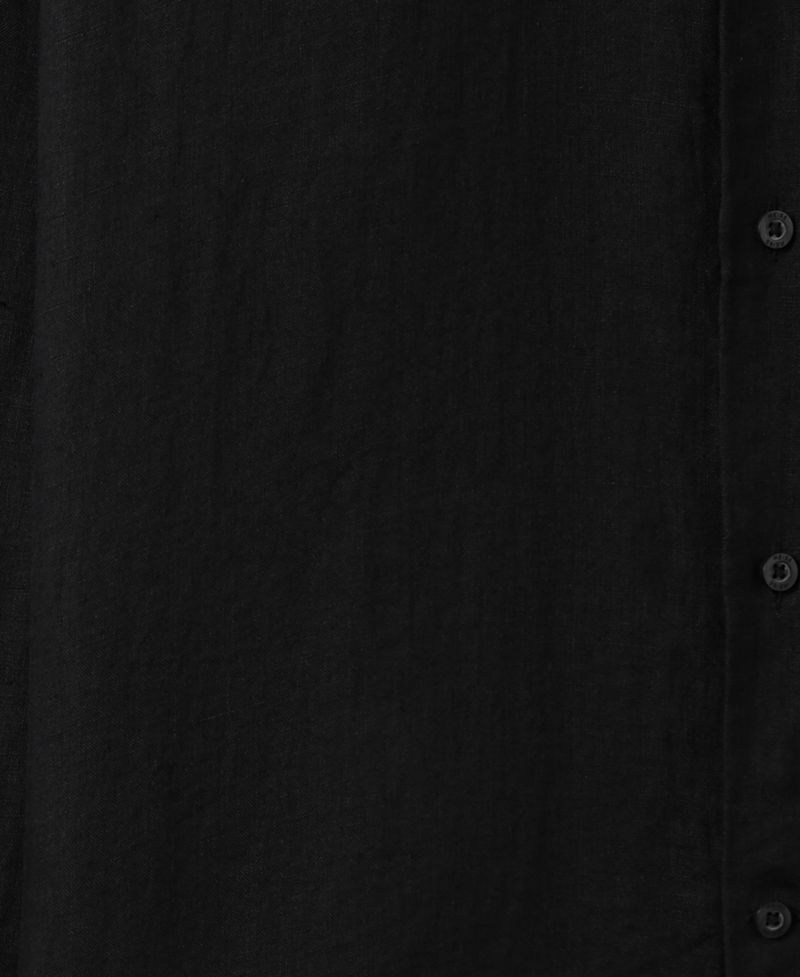 Men's Ruban Linen Cutaway Collar Regular Fit Shirt