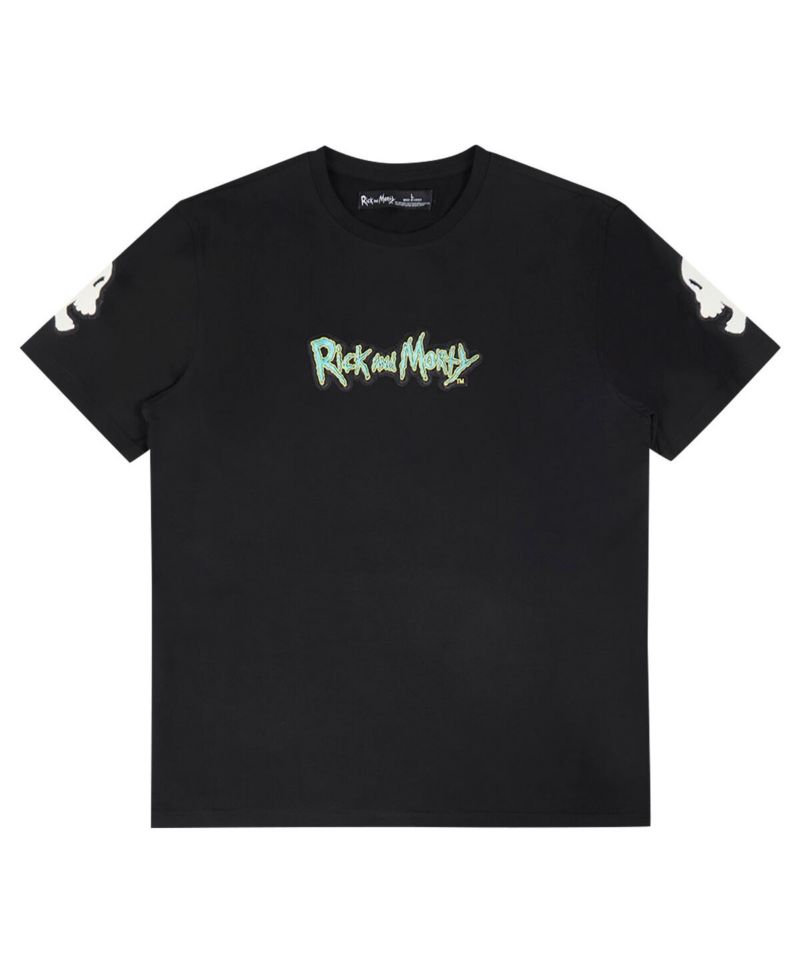 Men's Black Rick And Morty Anatomy Park T-Shirt