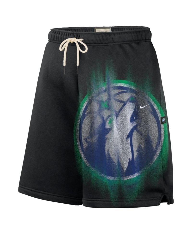 Men's Black Minnesota Timberwolves 2026 Standard Issue Practice Icon Fleece Shorts