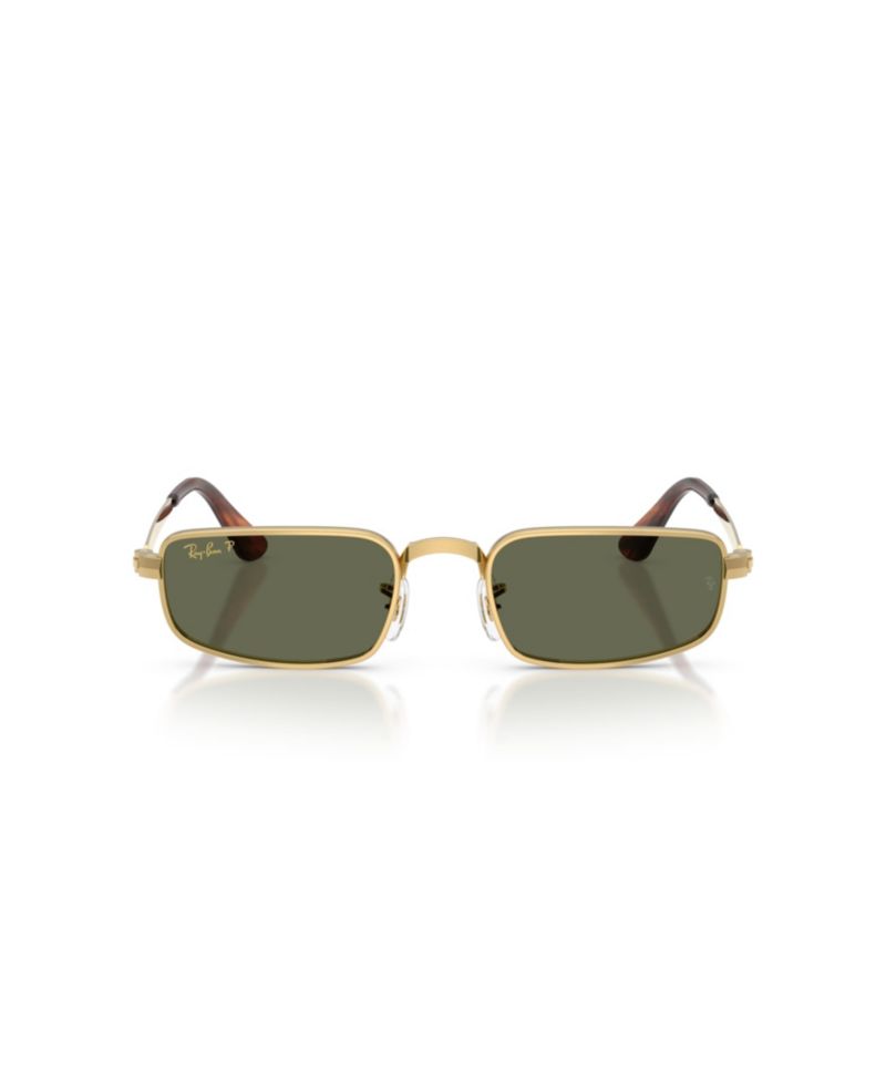 Unisex Rectangle Polarized Sunglasses, RB3927