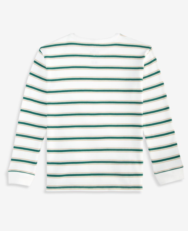 Boys' XS-XL Long-Sleeve Striped Thermal Shirt