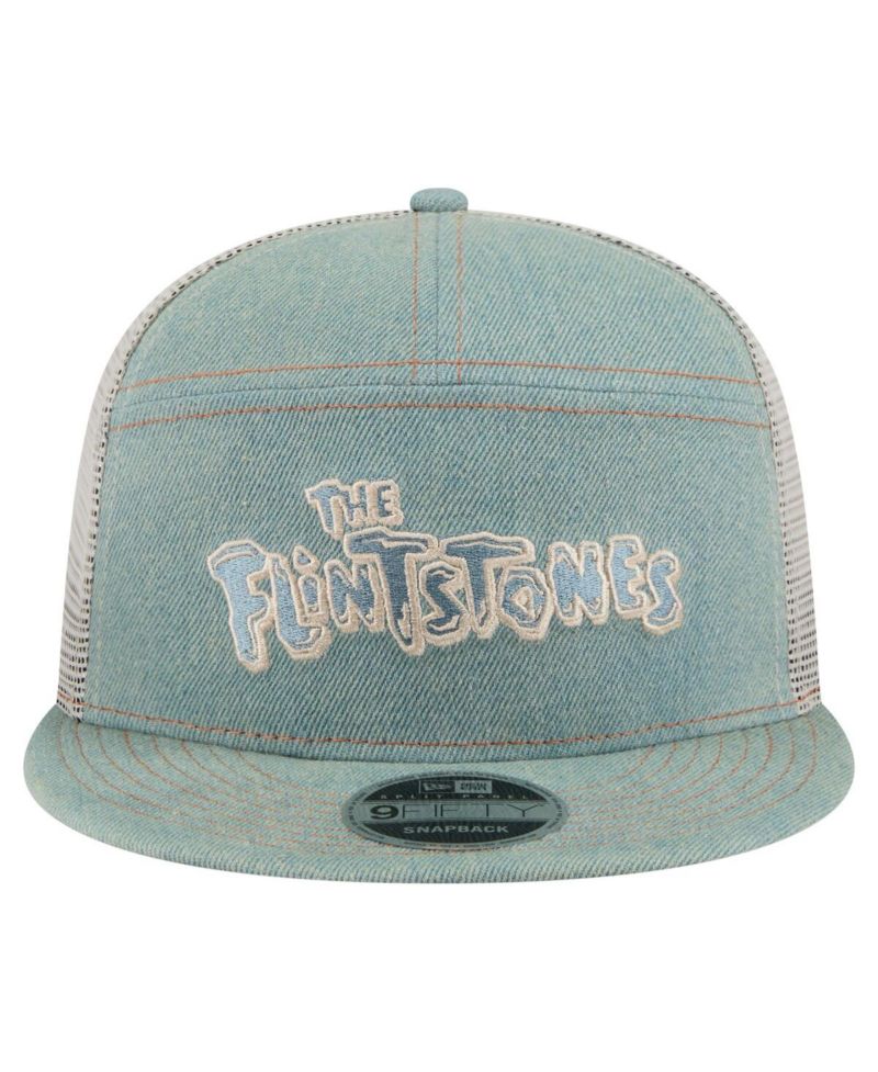Men's Denim the Flintstones Denim 9FIFTY Snapback Hat