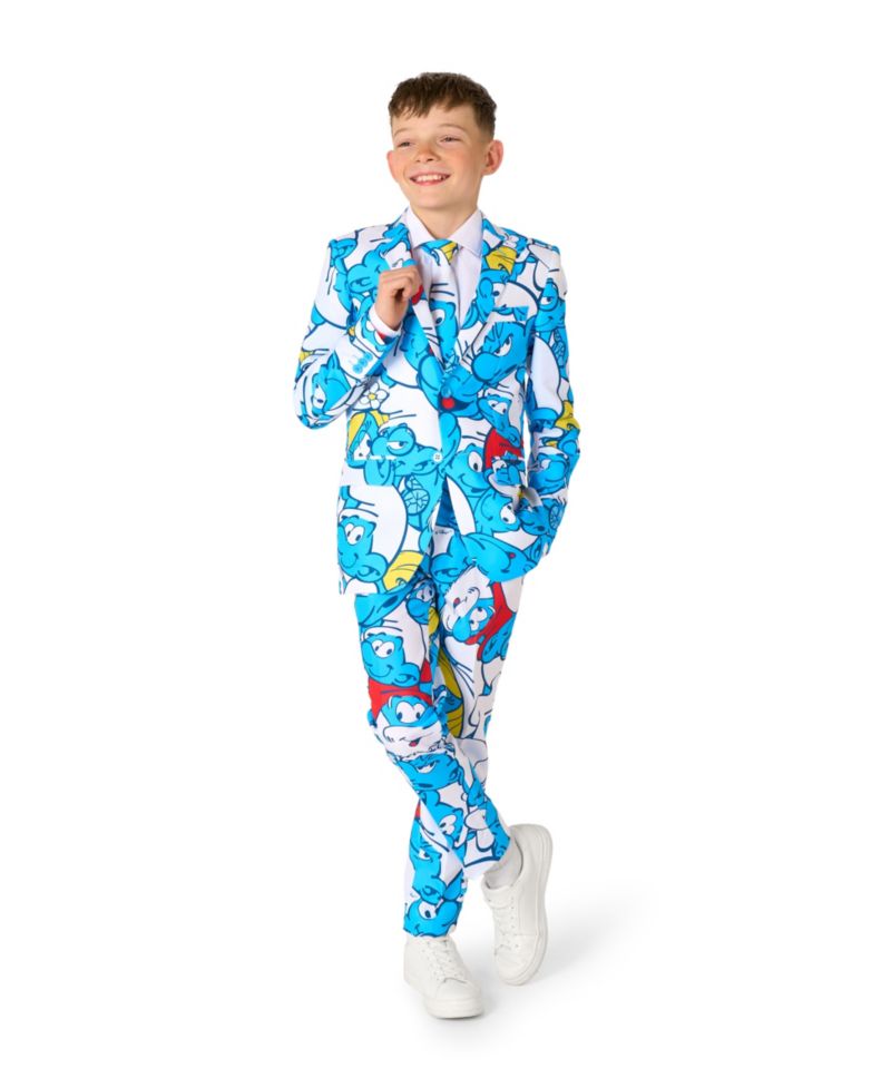 Big Boys Smurfs Suit