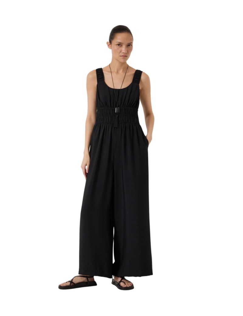 Women's Wrenna Gathered Straps Airflow Jumpsuit