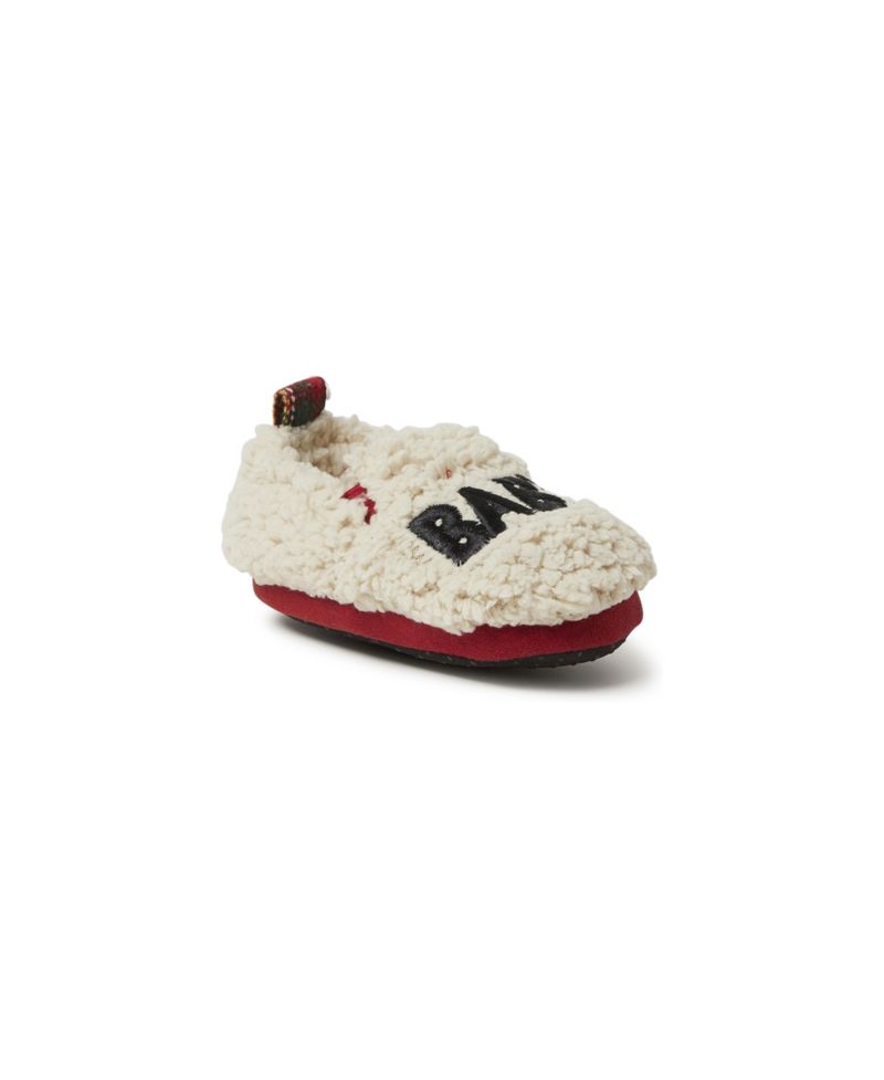 Baby Bear Faux Shearling Closed Back Slipper