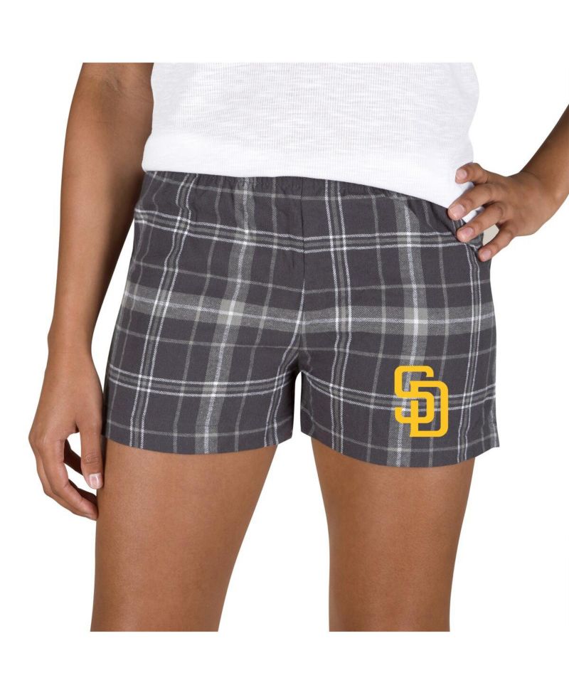 Women's Charcoal/Gray San Diego Padres Ultimate Flannel Shorts