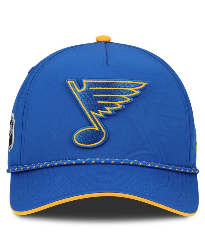 Men's Blue St. Louis Blues On Stage Podium A-Frame Adjustable Hat