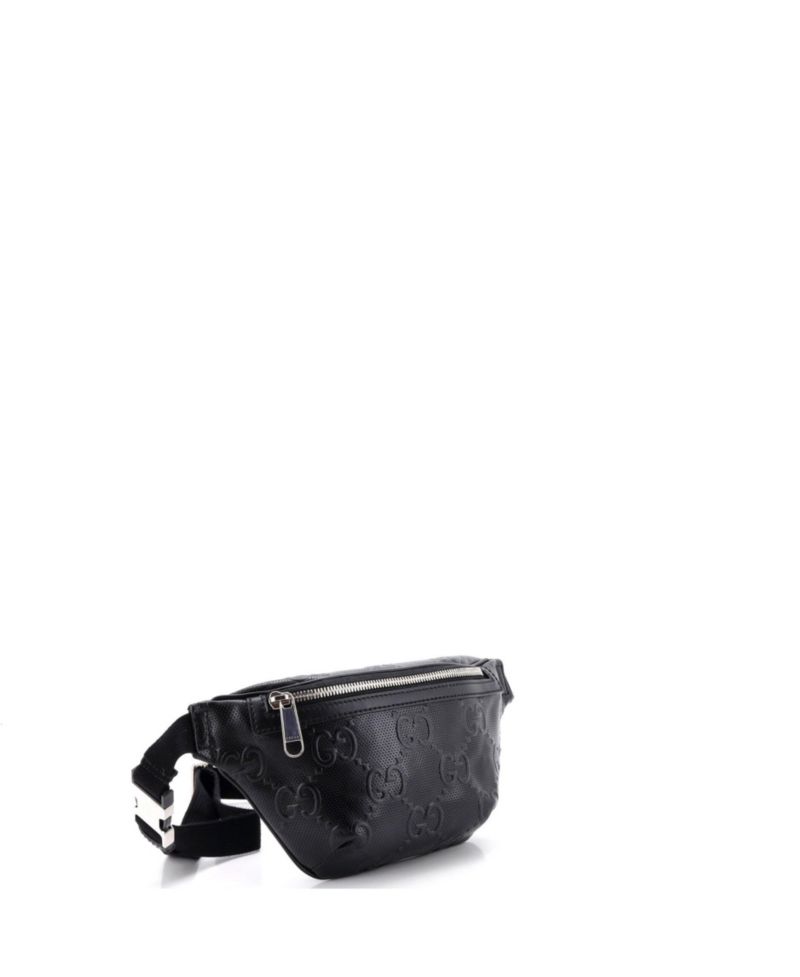 Small Belt Bag GG Embossed Perforated Leather