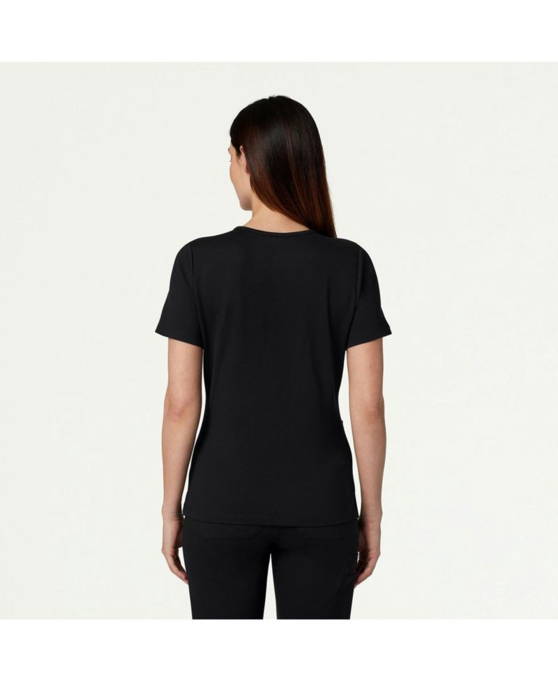 Women's Cesi 2-Pocket Slim Knit V-Neck Scrub Top