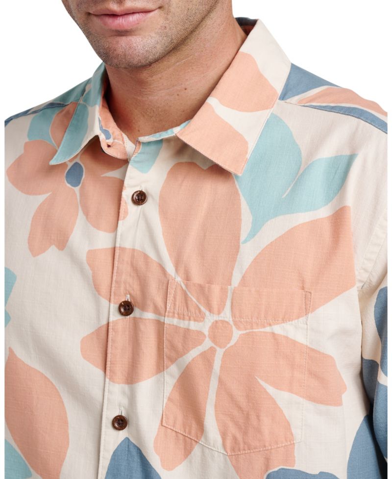 Quiksilver Men's Flower Power Classic-Fit Shirt