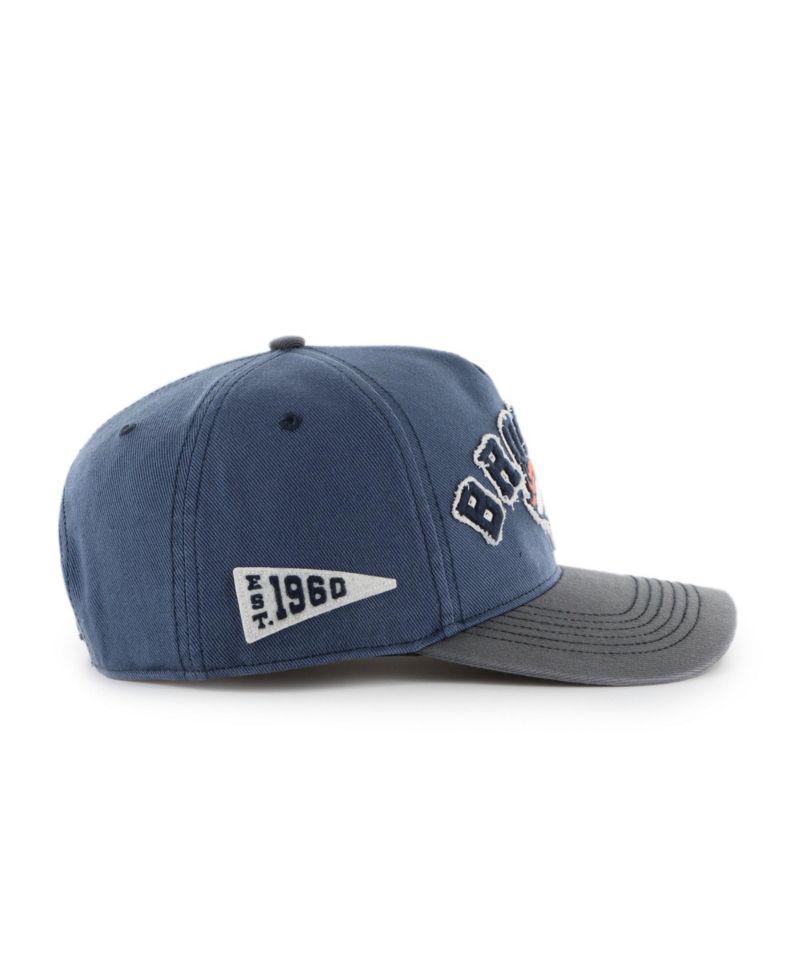 Men's Navy Denver Broncos Calderwood Well Worn Hitch Adjustable Hat