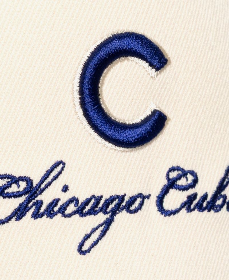 Men's Cream/Royal Chicago Cubs Flawless Stretch-Snapback Hat