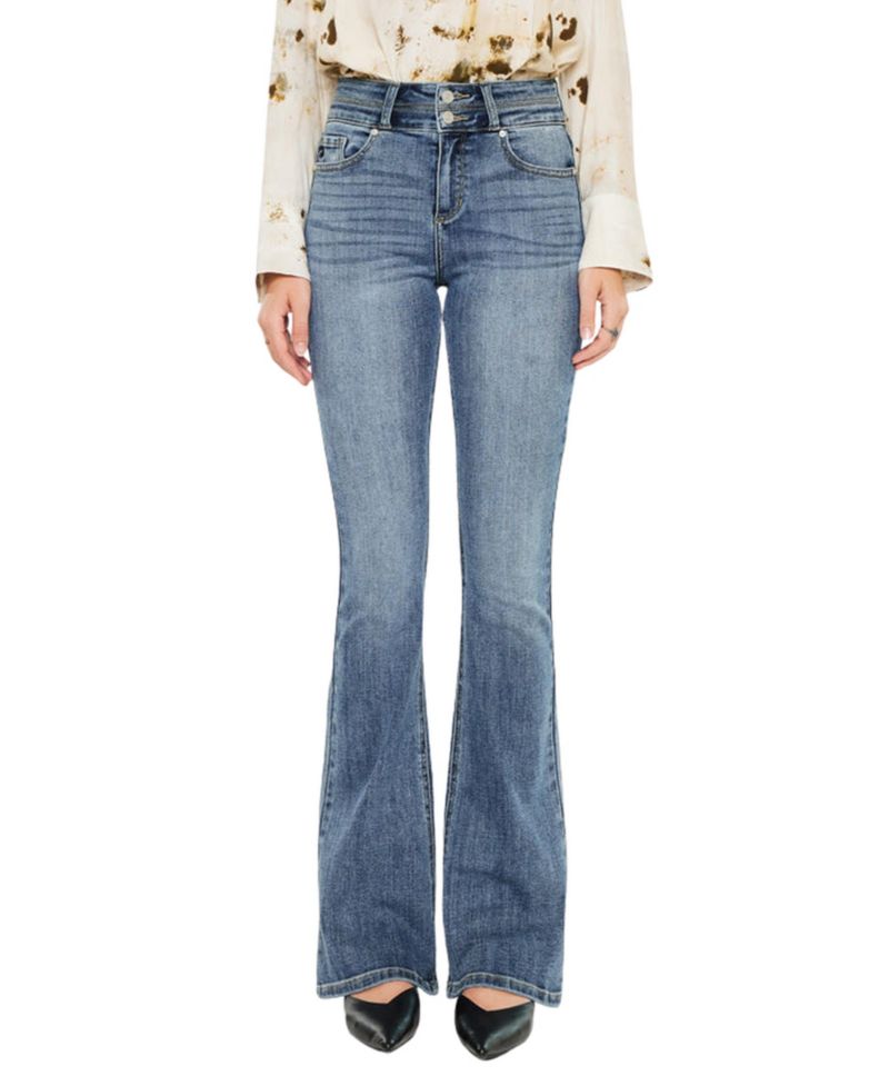 Women's Raven High Rise Skinny Bootcut Jeans