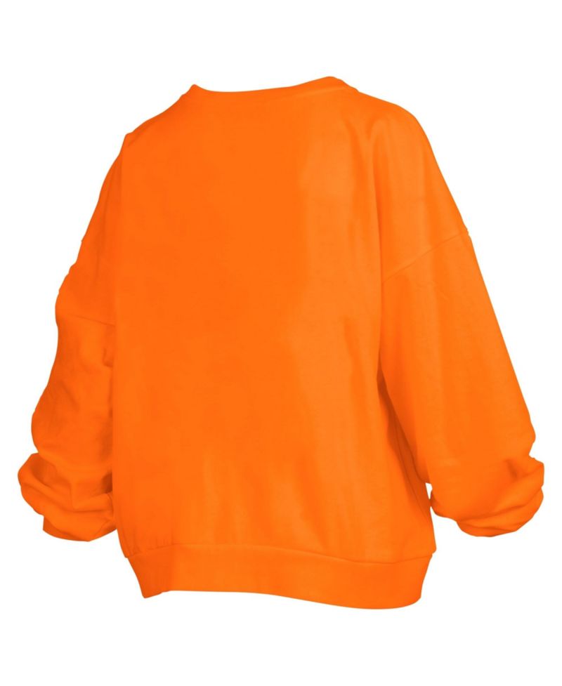 Women's Tennessee Volunteers Janice Oversized Cropped-Hem Sweatshirt