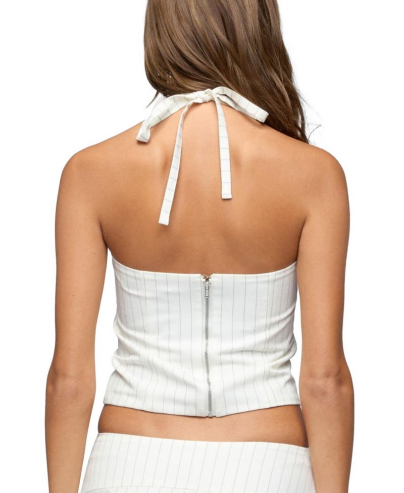 Women's Parker Pinstripe Halter Top