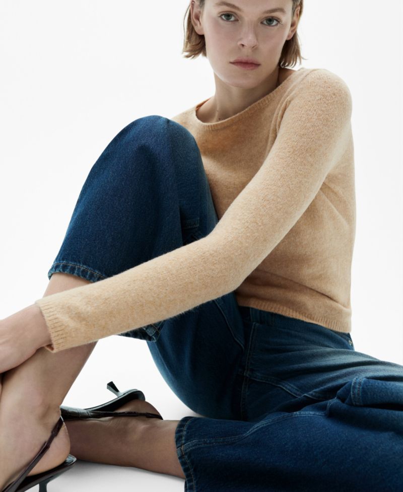 Women's Fine-Knit Boat-Neck Sweater