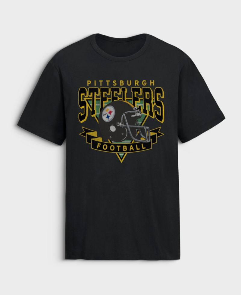 Men's Pittsburgh Steelers Old Fashion Rushing Legacy T-Shirt