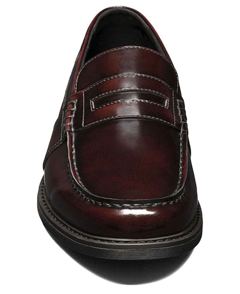 Lincoln Men's Moc Toe Penny Loafer