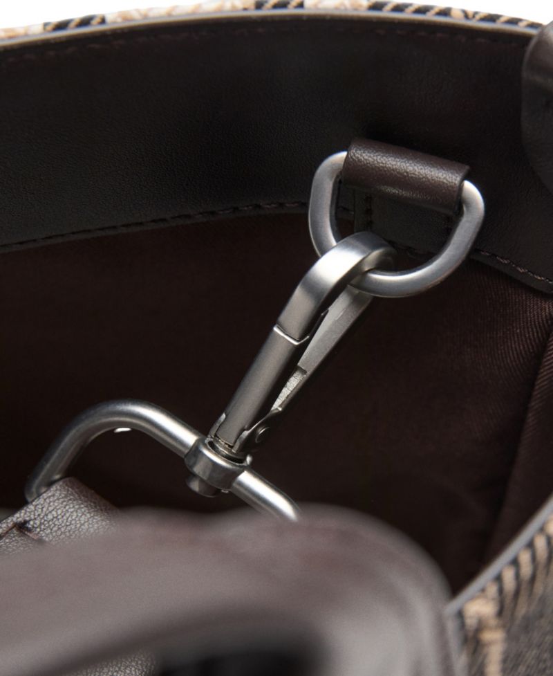 Men's Striped Tote Bag