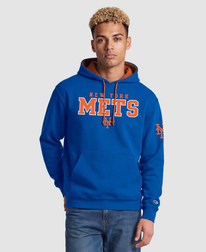 Men's Royal New York Mets Fleece Hoodie
