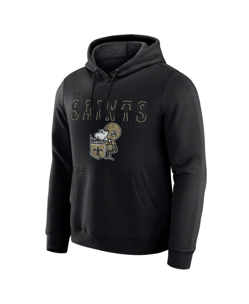 Darius Rucker Collection by Men's Black New Orleans Saints Hoodie