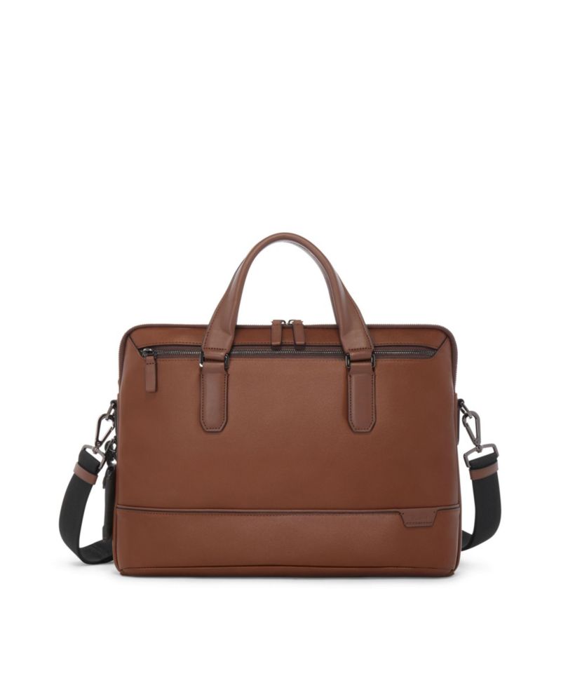Men's Harrison Sycamore Slim Brief Leather Bag