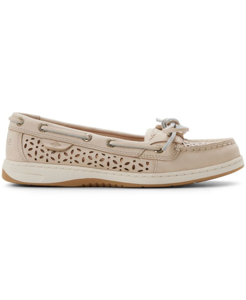 Women's Angelfish Perforated Lace-Up Boat Shoes