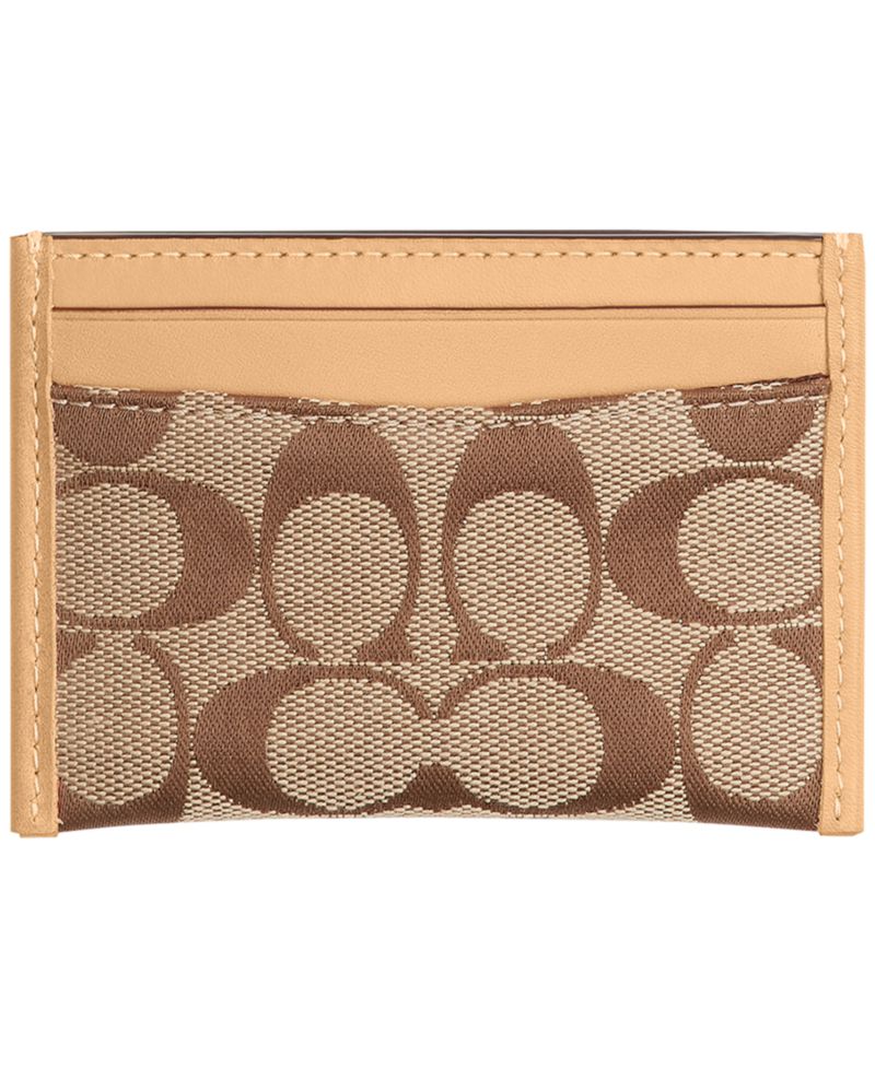Essential Signature Jacquard Card Case