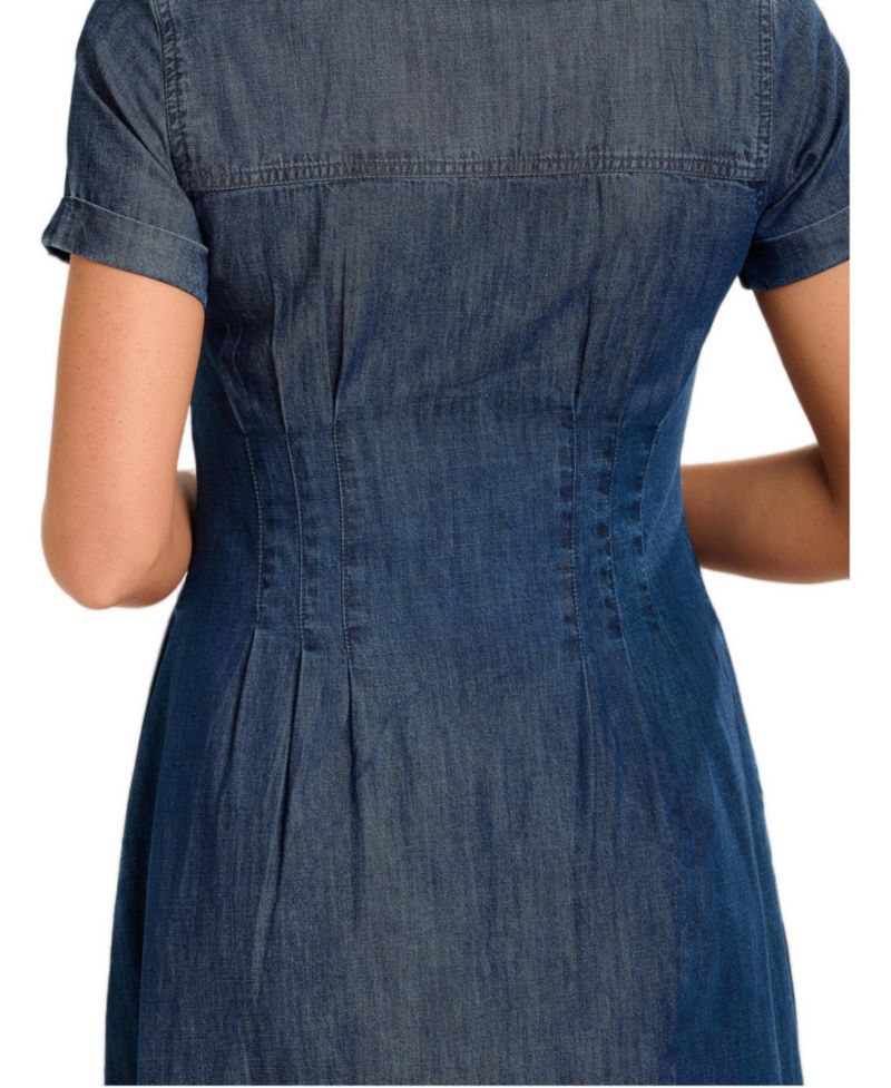 Women's Antonia Button Front Denim Dress