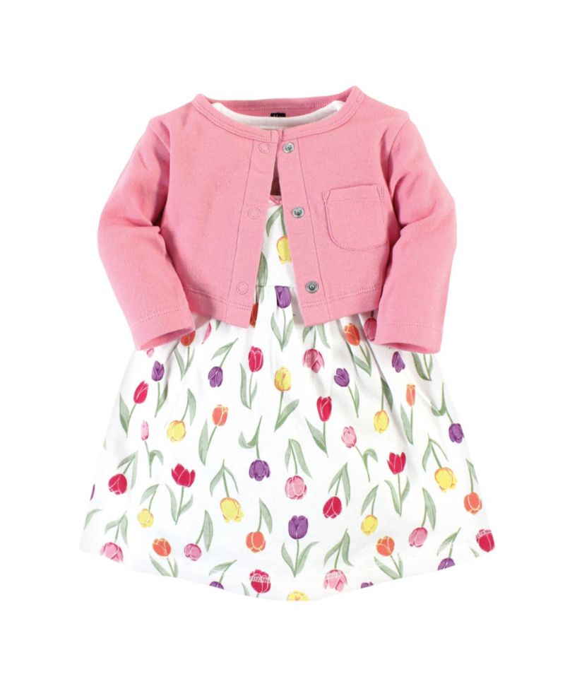 Baby Girls Hudson Essential Cotton Dress and Sweater Collection