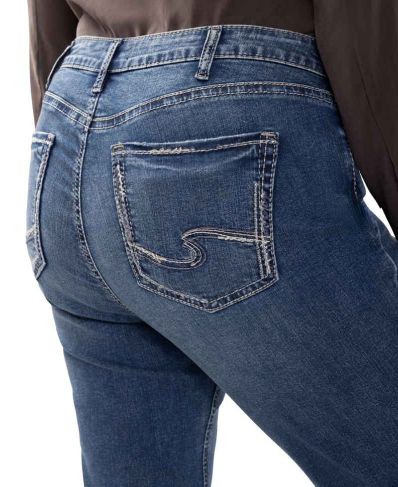 Plus Size Avery Straight Cropped Jeans