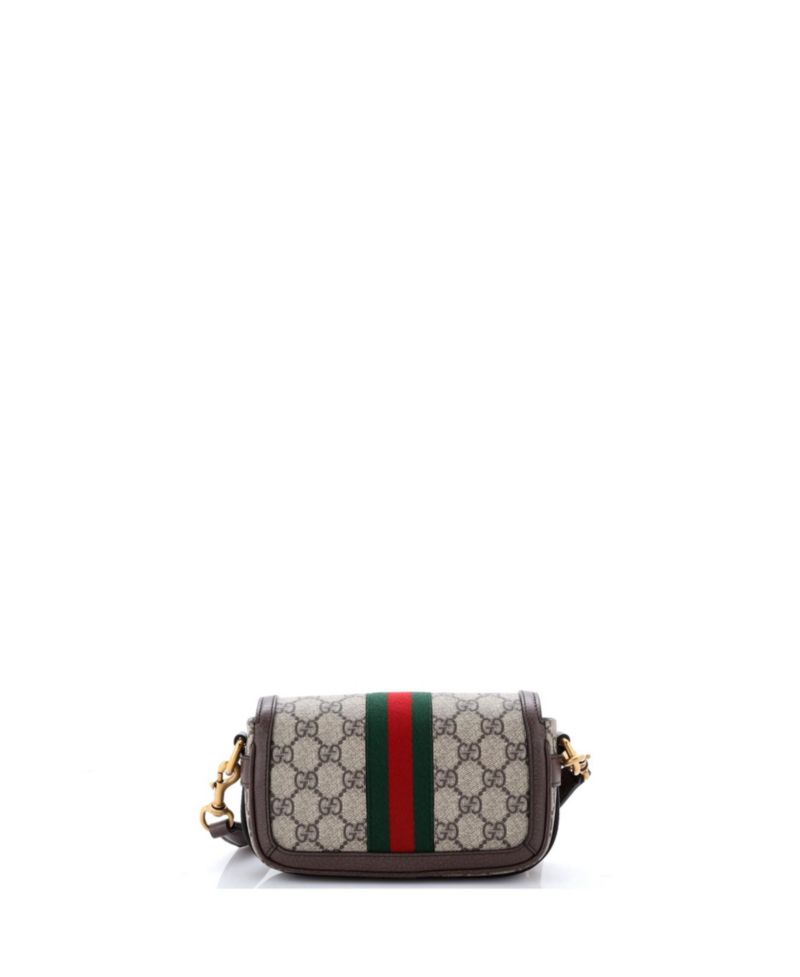 Mini Ophidia Flap Convertible Shoulder Bag GG Coated Canvas