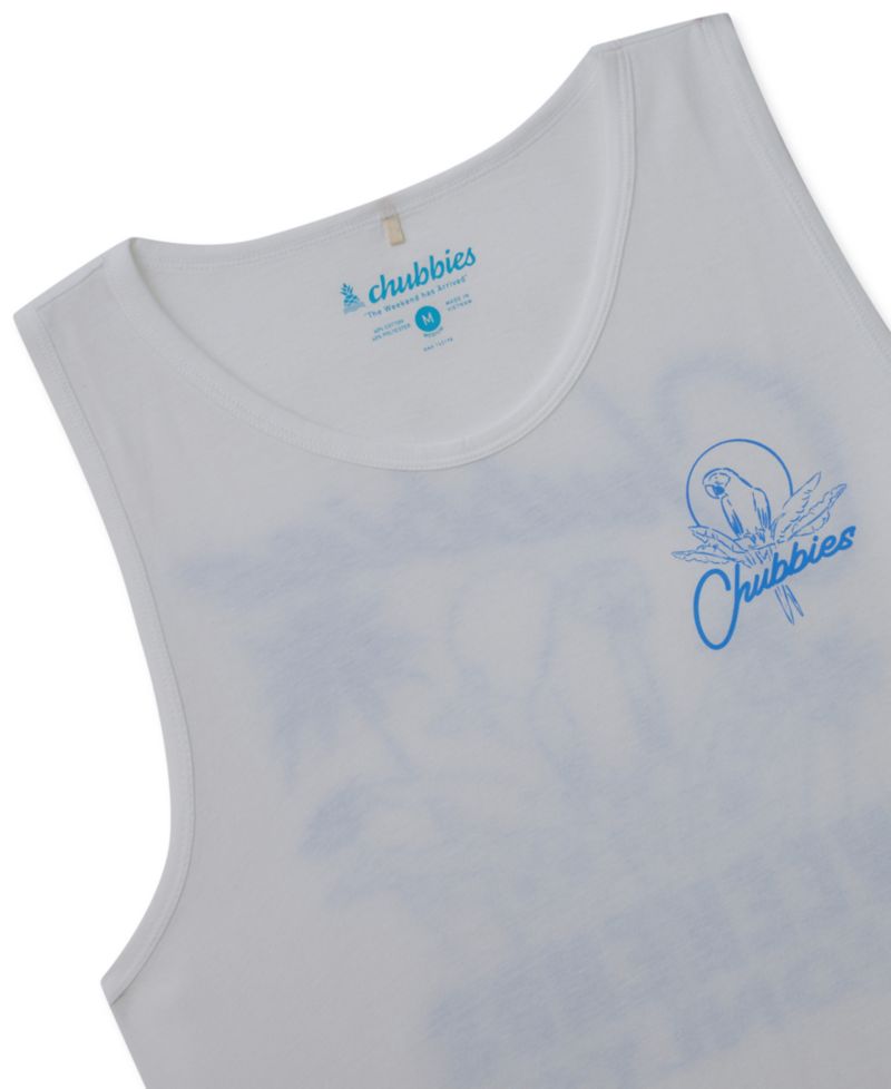 Men's The Weekends Only Scoop Neck Graphic Tank Top