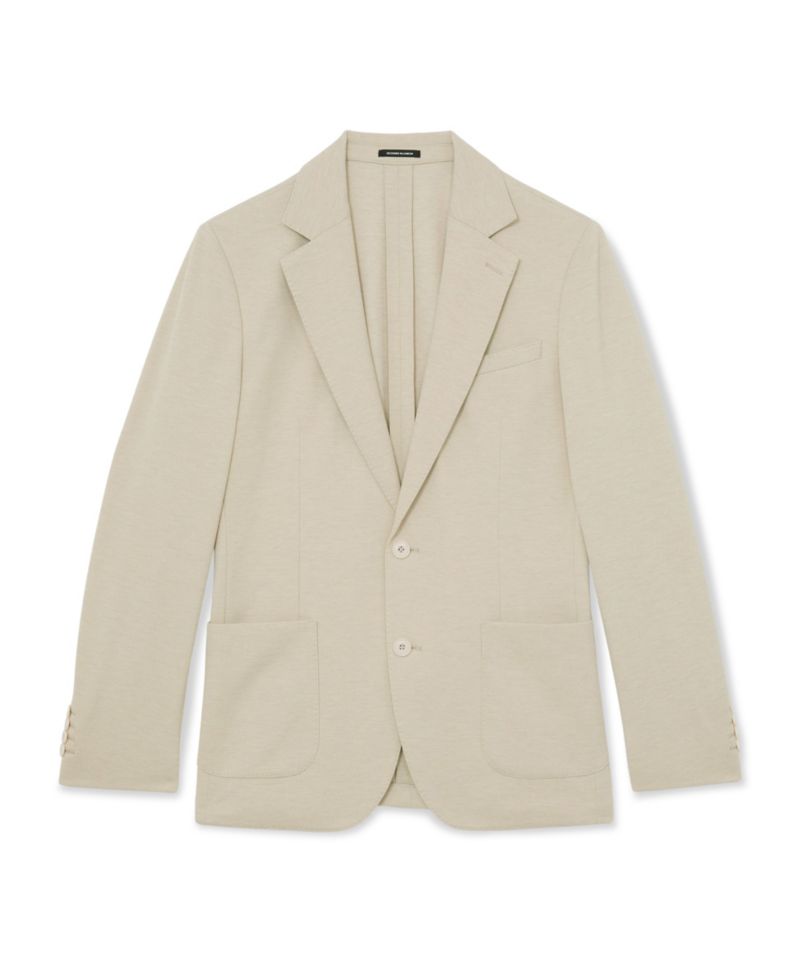 Мужской однобортный костюм-блейзер из текстурированного джерси Gerrard Tailored Fit