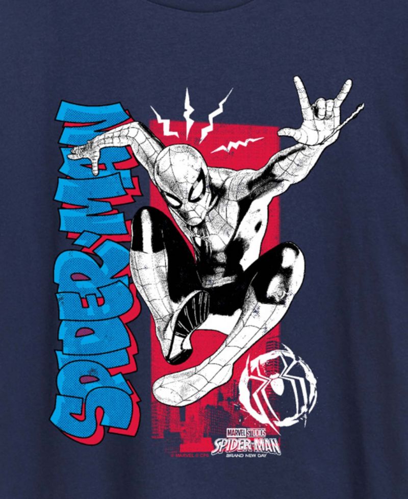 Plus Size Spider-Man Brand New Day Spidey Senses Graphic T-Shirt