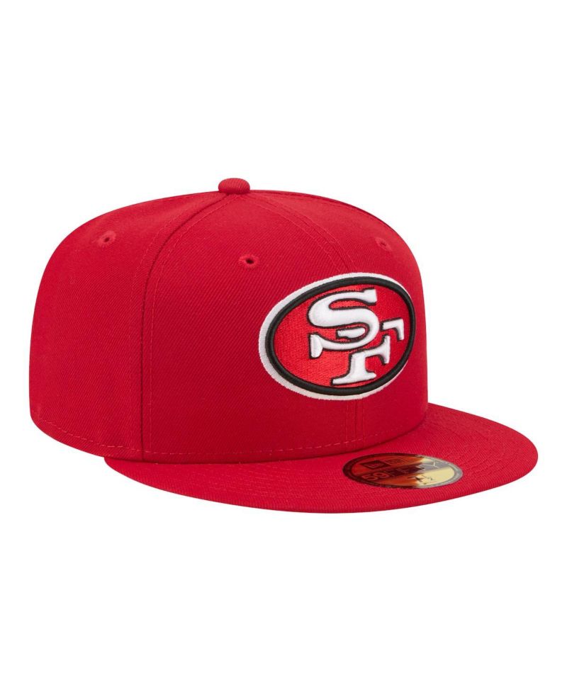 Men's Scarlet San Francisco 49ers 59FIFTY Fitted Hat