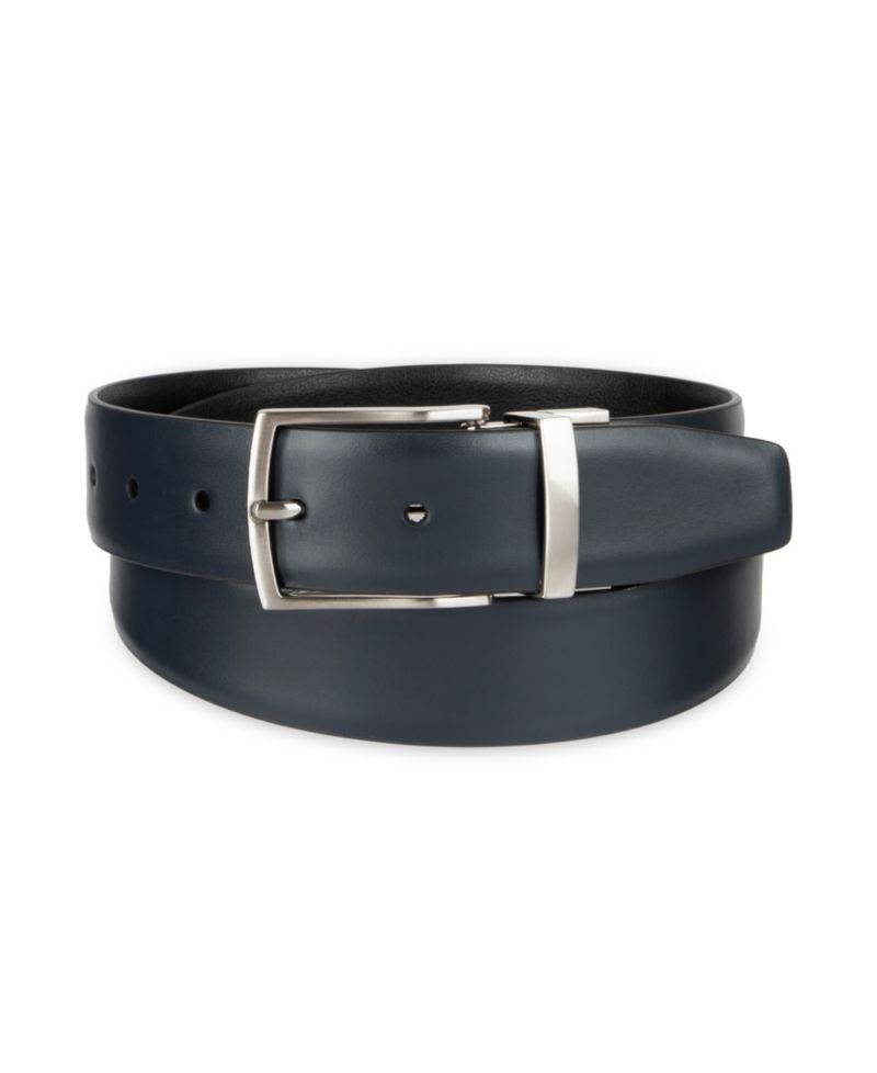 Men's 2-In-1 Reversible Leather Dress Belt
