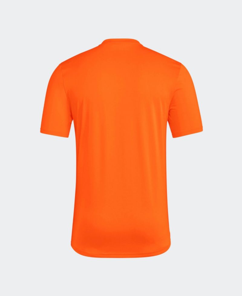 Men's Orange Miami Hurricanes Locker Slogan Football Pre-Game T-Shirt