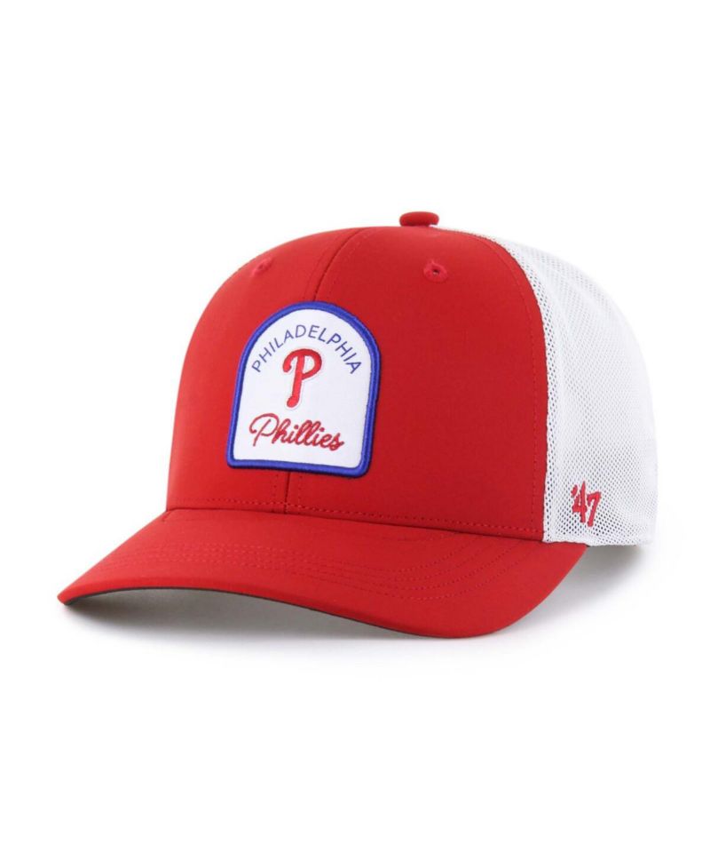Men's Red Philadelphia Phillies Gimmie Golf Trucker Adjustable Hat