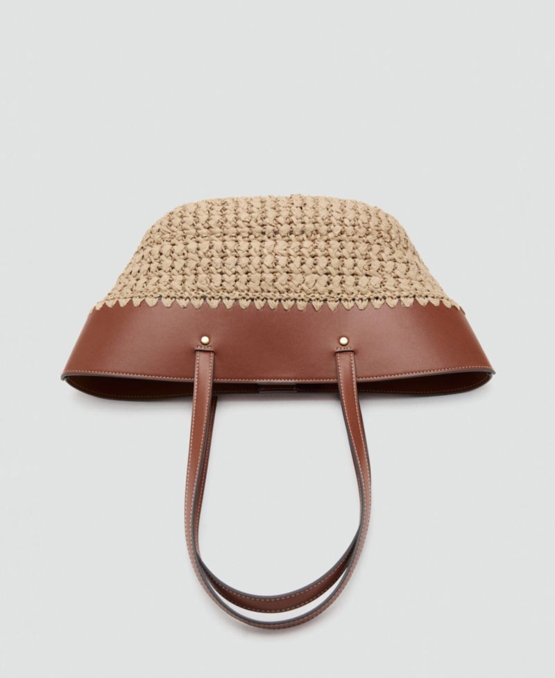 Women's Natural-Fiber Tote Bag