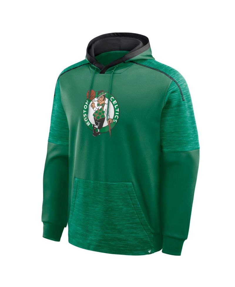 Men's Kelly Green Boston Celtics Pick Roll Defender Pullover Hoodie