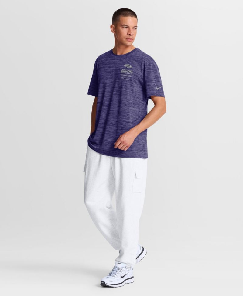 Men's Baltimore Ravens Velocity Crewneck T-Shirt