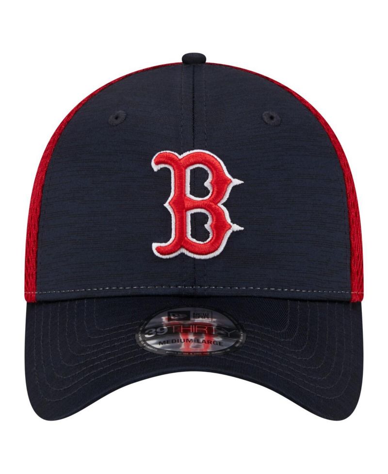 Men's Navy Boston Red Sox Neo 39THIRTY Flex Hat