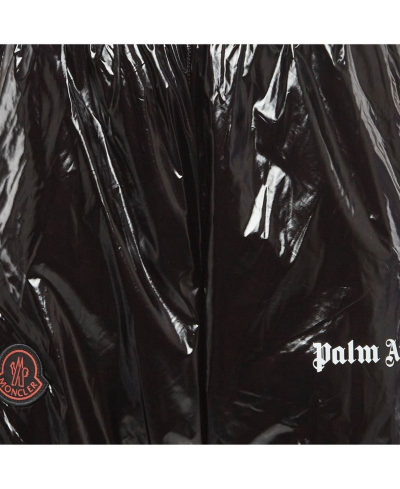 Women's X Palm Angels Black Side Stripe Synthetic Logo Applique Joggers